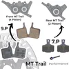 Magura MT Original Fahrrad MTB Bremsbeläge Trail MT Set Produktbild-Vorschau 1