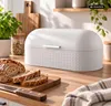 Michelino Brotkasten 43,5 x 22 x 21,5 cm Brotbox matt WEISS Produktbild-Vorschau 5