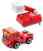 Transformierbarer Roboter Feuerwehrauto Lastwagen LKW Produktbild-Vorschau 5