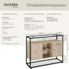 tectake® Sideboard Oldham Industrial Style 100 x 38 x 80,5 Produktbild-Vorschau 7