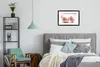 MuchoWow® MuchoWow® Gerahmtes Poster Nahaufnahme von rosa Produktbild-Vorschau 5