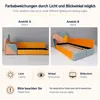 Letto per bambini Flieks, 90x200 cm, con protezioni Anteprima dell’immagine prodotto 5