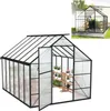 XMTECH Aluminium Gewächshaus 7,75² 310×250×205 cm inkl. Produktbild-Vorschau 1