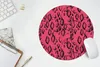 MuchoWow® Mauspad Mousepad Schlangendruck - Tiere - Rosa Produktbild-Vorschau 5