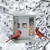 Umbra Vogelhaus Bird Cafe, Vogelfutterspender, Kunststoff, Produktbild-Vorschau 5