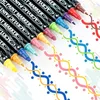 Acrylstifte 36 Farben Wasserfest Dual Tip Multimarker für Produktbild-Vorschau 3