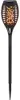 12er Set LED Solarleuchten, schwarz, Feuereffekt, H 51 cm Produktbild-Vorschau 8