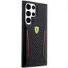Etui Ferrari Fehcs23Lnpyk S23 Ultra S918 - Čierne Karbónové Náhľad obrázku produktu 12