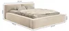 Selsey Tilves Slim – Polsterbett 180x200 mit Bettkasten und Produktbild-Vorschau 5