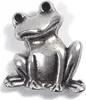 Minott Kette braunes Lederband zum verknoten mit Frosch Produktbild-Vorschau 2