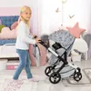 Bayer Design 17007AA Poussette de poupée Xeo avec sac, gris Voir les images du produit 2