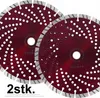 2x Diamanttrennscheibe 230 mm für Beton, Granit, Stein – Produktbild-Vorschau 3
