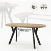 Runder Ausziehbarer Tisch für Esszimmer, PERO, Loft-Stil, Produktbild-Vorschau 8