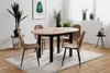 Esstisch >Coburg< in Artisan Oak / schwarz - Produktbild-Vorschau 2