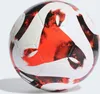 A close-up studio shot of an Adidas soccer ball. Produktbild-Vorschau
