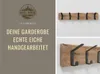 LS-LebenStil Vintage Holz Wandgarderobe 5 Haken Eiche Braun Produktbild-Vorschau 4