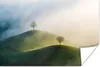 MuchoWow® Poster Bäume auf Hügeln in der Schweiz 120x80 cm Produktbild-Vorschau 1