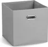 Zeller 14110 Aufbewahrungsbox Vlies grau Anteprima dell’immagine prodotto 1