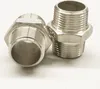 Edelstahl Fitting V4A Doppelnippel 3/4 Zoll Rohrnippel Produktbild-Vorschau 2