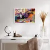 Poster - Poster ohne Rahmen - Abstraktion modern - 70x50 cm Produktbild-Vorschau 5