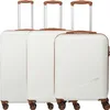 travelite trolley Bali 4W Trolley L / M / S White / Cognac Voir les images du produit 6
