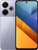 A smartphone with a purple back and a screen displaying a colorful abstract wallpaper. Náhľad obrázku produktu