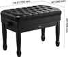 Tabouret de piano VEVOR 750x360x515 mm Duet Keyboard chaise Voir les images du produit 8