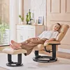HOMCOM Relaxsessel mit Liegefunktion Massagesessel inkl. Produktbild-Vorschau 8
