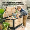 Outsunny Gartenbox Holz Auflagenbox 121L Aufbewahrungsbox Produktbild-Vorschau 6
