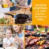 Dozownik oleju GOURMETmaxx z dozownikiem i wagą - srebrny Podgląd zdjęcia produktu 4