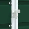 vidaXL Odpadkový box na 3 tony zelený 216x81x115 cm oceľ Náhľad obrázku produktu 3
