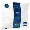 LILENO HOME Kopfkissen 80x80 cm [1er Set] HART mit 1.200g Produktbild-Vorschau 1