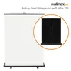 Walimex pro Roll-up Panel Background biały 165 x 220 cm, Podgląd zdjęcia produktu 10