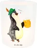Mr. & Mrs. Panda glaswindlicht Pinguin Bier - Transparent - Produktbild-Vorschau 1