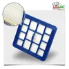 A vacuum cleaner filter is shown with a close-up inset. Produktbild-Vorschau