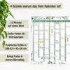 Wandkalender 2027 A3 Eukalyptus Botanical Querformat – Produktbild-Vorschau 3