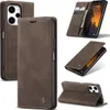 Xiaomi Poco F5 Hülle, Retro Kunstledertasche mit Produktbild-Vorschau 1