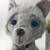 Soma Snow Dog Polar Hund Schnee Hund Kuscheltier Plüschtier Produktbild-Vorschau 2