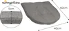 A grey cushion with dimensions indicated. Produktbild-Vorschau
