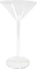 Grand vase Martini en plastique 46 cm - taille unique Voir les images du produit 1