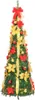 vidaXL Albero di Natale Artificiale Pop-Up 150 LED Verde Anteprima dell’immagine prodotto 3