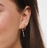 THOMAS SABO Creole vergoldet Gelbgold/ Bunte Steine Produktbild-Vorschau 3