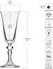 KROSNO Krista Sektgläser 6er Set 165 ml – elegante Gläser Produktbild-Vorschau 11