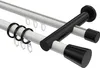 Interdeco Rundrohr-Innenlaufstange / Gardinenstange Produktbild-Vorschau 1