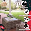 KOTARBAU® 4 pcs Jardinière Exterieur Plastique 40x13x13 cm Voir les images du produit 8