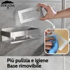 DEKAZIA® - mensola doccia mensola bagno mensole bagno porta Anteprima dell’immagine prodotto 3