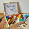 Creative Deco Drewniane Pudełko z Drewna z Pokrywą do Podgląd zdjęcia produktu 2