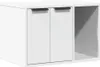 vidaXL Cestino per rifiuti grigio cemento 60x40x40 cm Anteprima dell’immagine prodotto 1