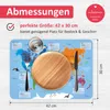 robustní vinylové prostírání - dětské prostírání s mapou Náhled obrázku produktu 3