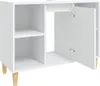 vidaXL Vanity Unit White 80x33x60 cm Dřevěný materiál Náhled obrázku produktu 8